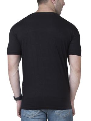 blue cotton cut & sew t-shirt - 15621090 - Standard Image - 3