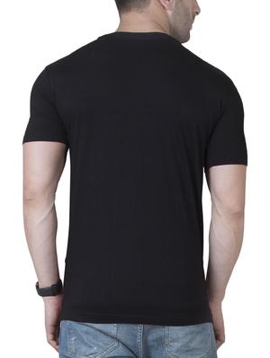 maroon cotton cut & sew t-shirt - 15621091 - Standard Image - 3