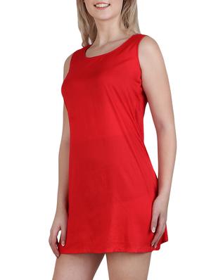 round neck a-line dress - 15621343 - Standard Image - 3