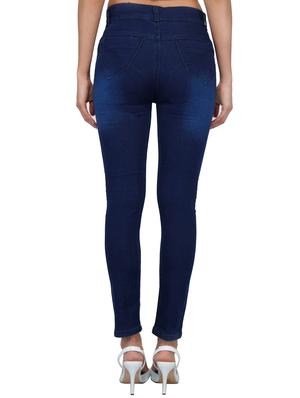 ankle length distressed jeans - 15621473 - Standard Image - 3