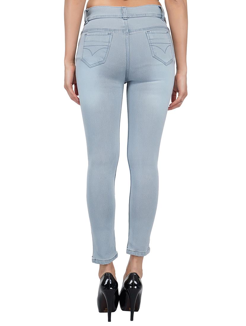 mid rise ankle length jeans - 15621484 - Zoom Image - 3