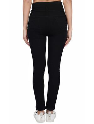 high waist ankle length jeans - 15621499 - Standard Image - 3