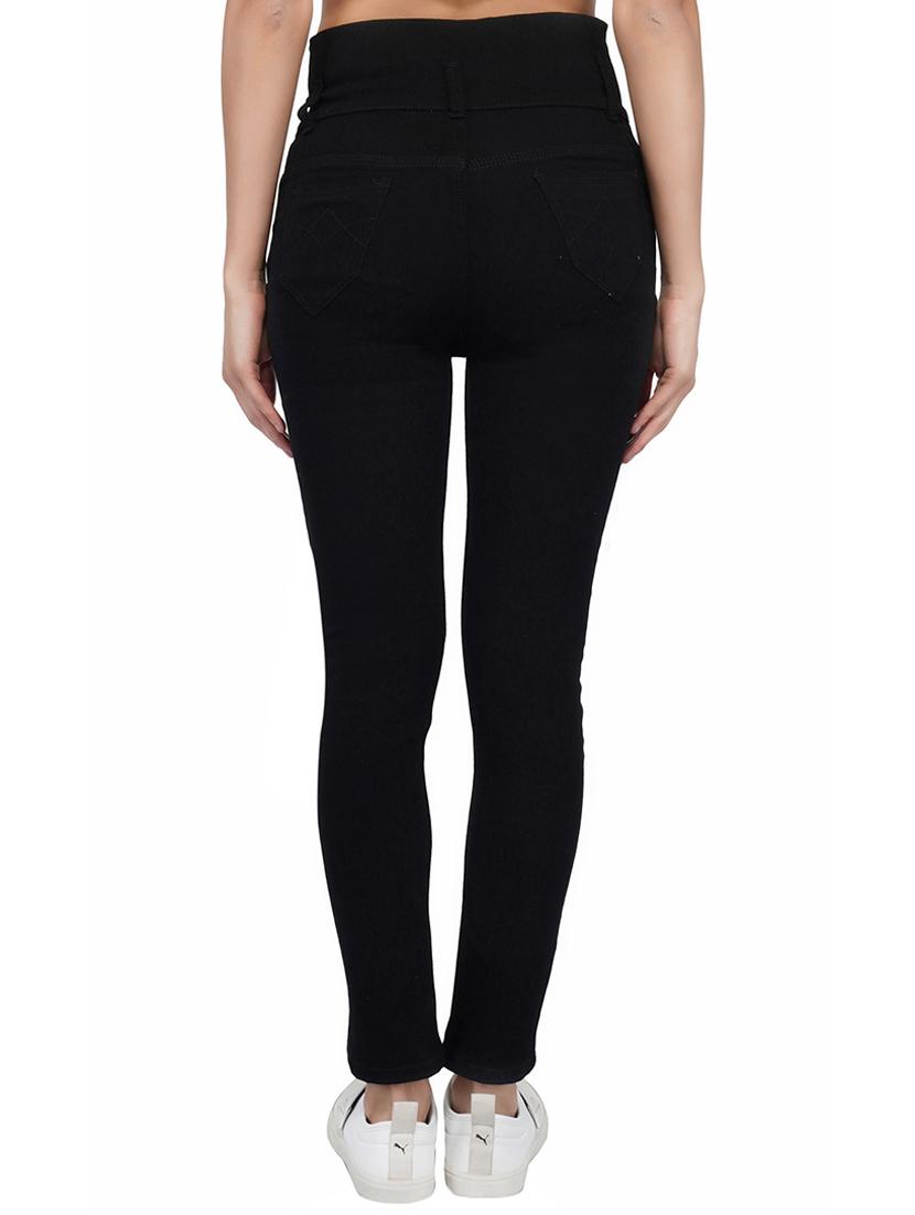 high waist ankle length jeans - 15621499 - Zoom Image - 3
