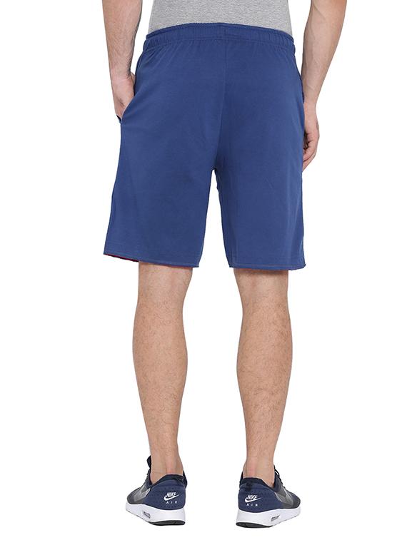 blue cotton shorts - 15621597 - Zoom Image - 3