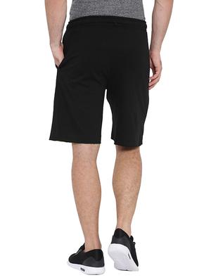 black cotton shorts - 15621598 - Standard Image - 3