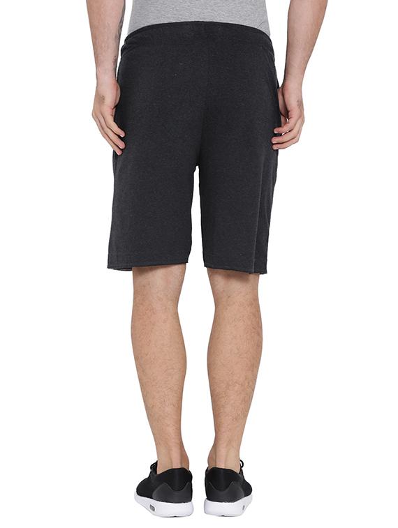 black cotton shorts - 15621600 - Zoom Image - 3