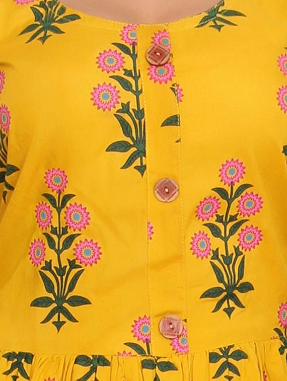 Printed a-line dress - 15621608 - Zoom Image - 3