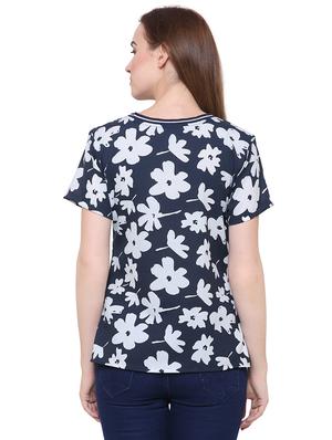 short sleeved floral top - 15621611 - Standard Image - 3