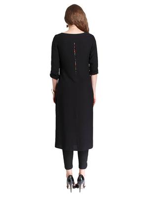 A-line printed kurta - 15621817 - Standard Image - 3