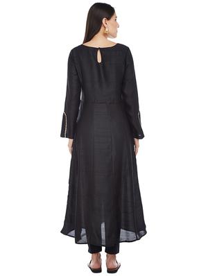 Anarkali bell sleeves kurta - 15622407 - Standard Image - 3
