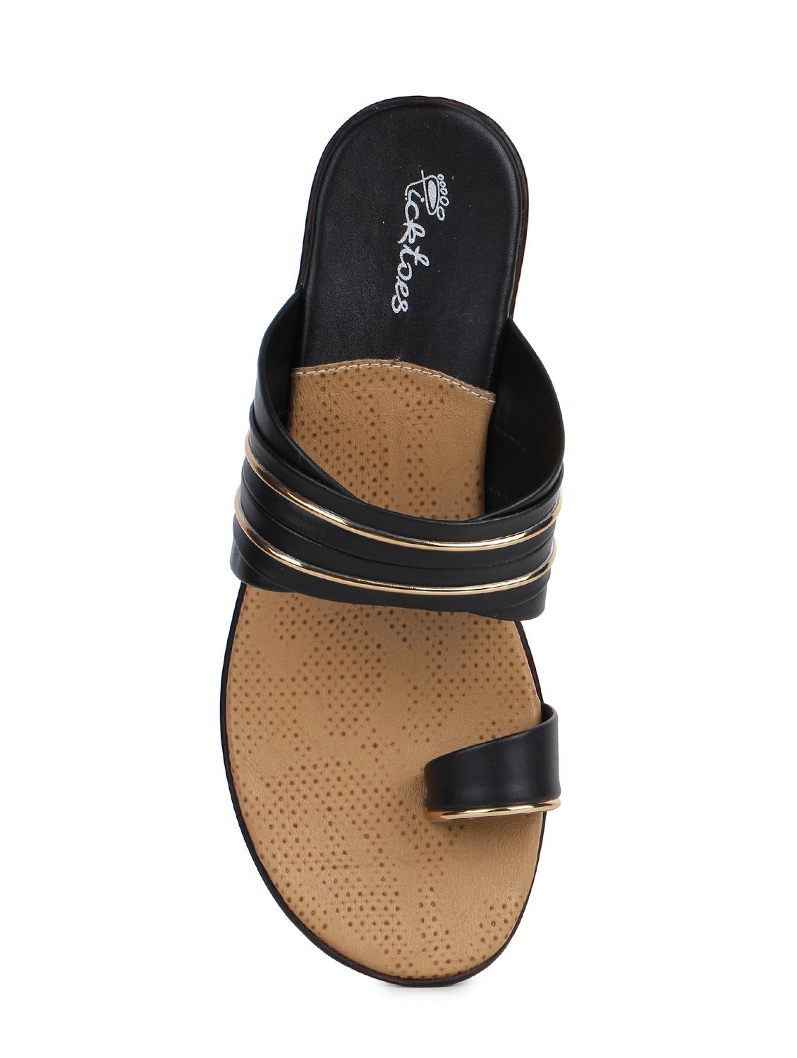 black one toe wedges - 15623428 - Zoom Image - 3