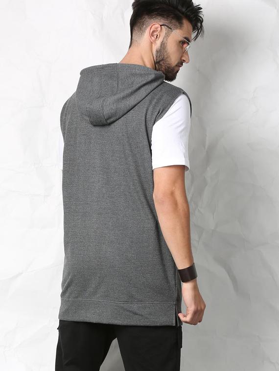 grey polyester sweatshirt - 15623456 - Zoom Image - 3