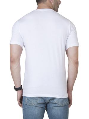 white cotton t-shirt - 15624599 - Standard Image - 3