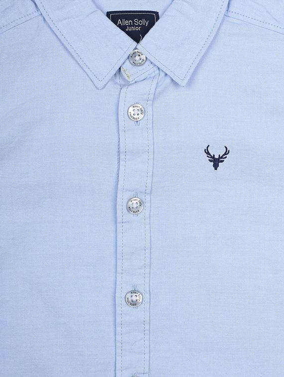 blue cotton shirt - 15625172 - Zoom Image - 3