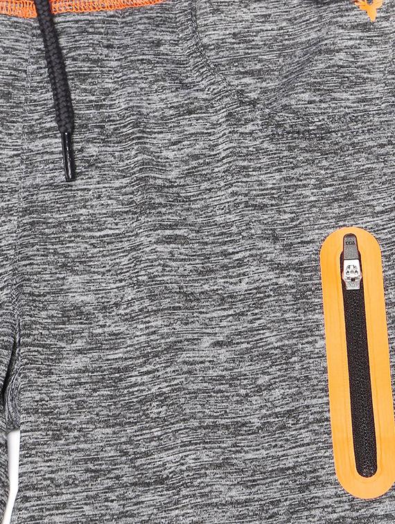 grey cotton blend jogger - 15625240 - Zoom Image - 3