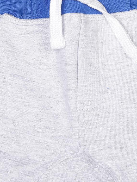 grey cotton blend jogger - 15625241 - Zoom Image - 3