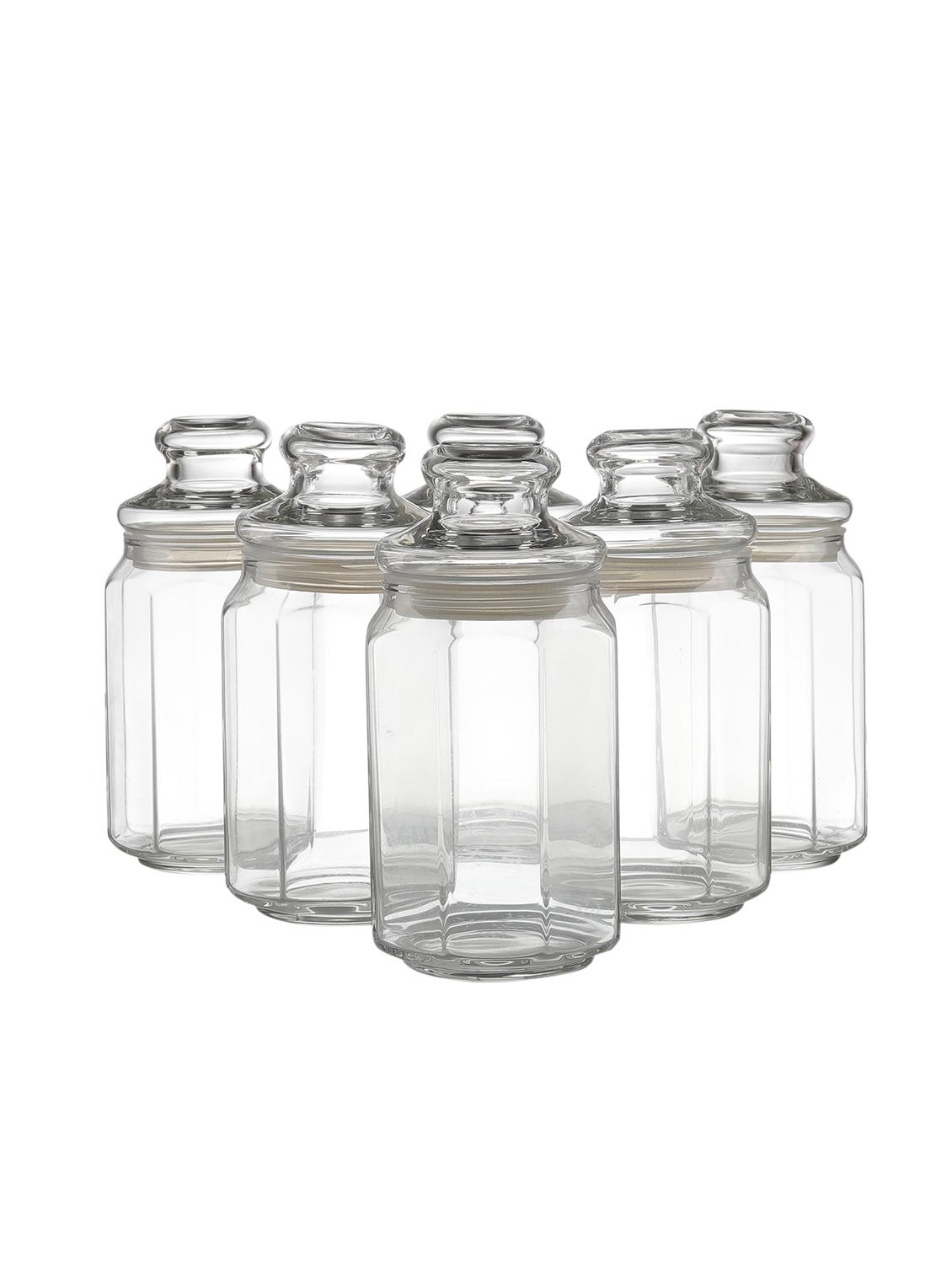 Ocean Tulip Jar with Glass Lid 780 ml - Set of 6 - 15625282 - Zoom Image - 3