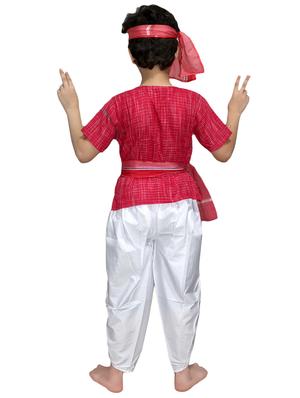 pink polyester farmer costume - 15625629 - Standard Image - 3