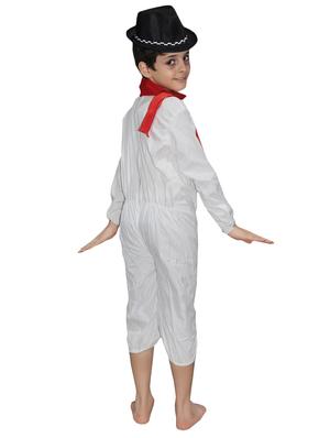 white polyester snow man costume - 15625632 - Standard Image - 3