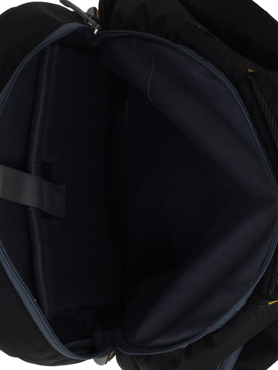 black cotton polyester blend regular backpack - 15625760 - Zoom Image - 3