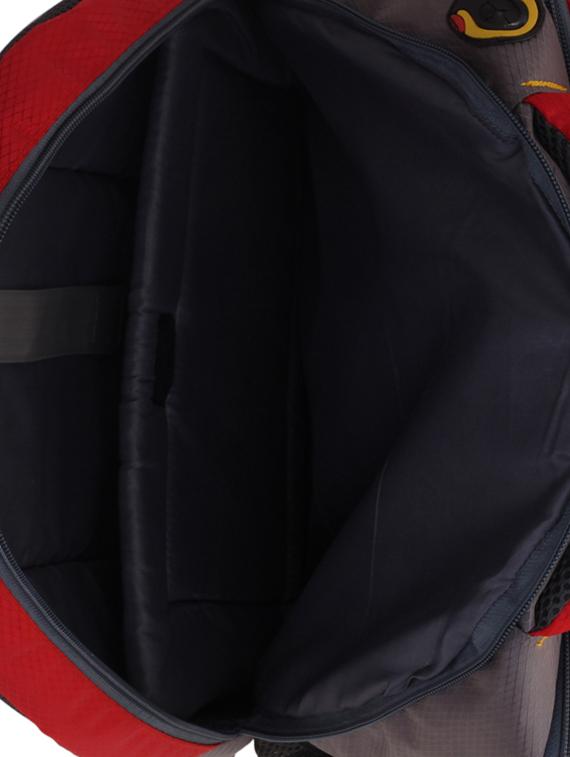 red cotton polyester blend regular backpack - 15625763 - Zoom Image - 3