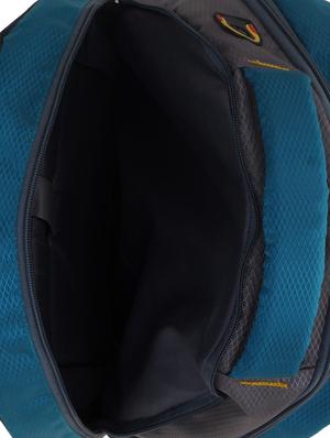 blue cotton polyester blend regular backpack - 15625764 - Standard Image - 3