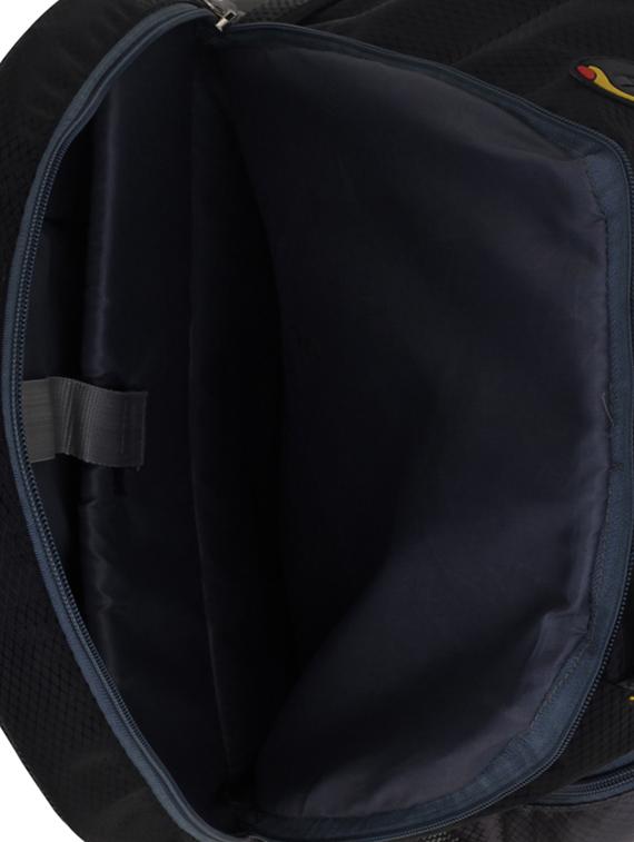 black cotton polyester blend regular backpack - 15625768 - Zoom Image - 3
