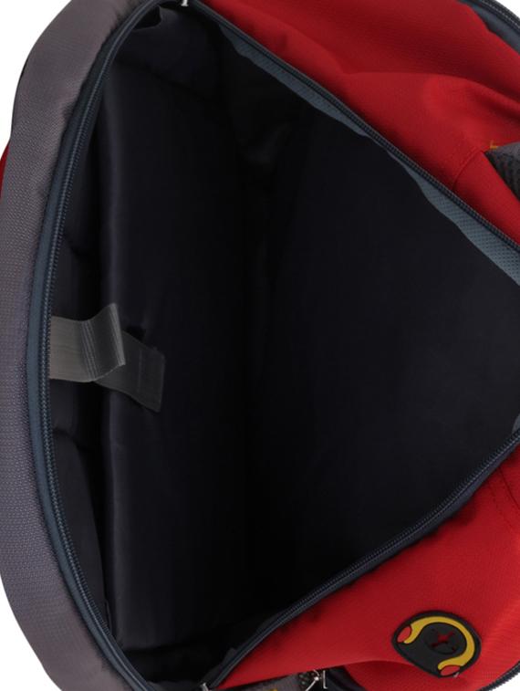 red cotton polyester blend regular backpack - 15625770 - Zoom Image - 3