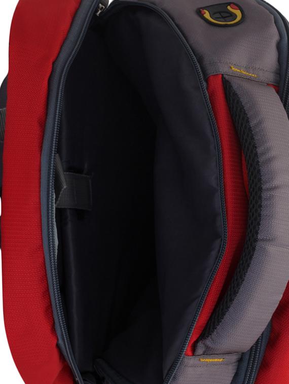 red cotton polyester blend regular backpack - 15625773 - Zoom Image - 3