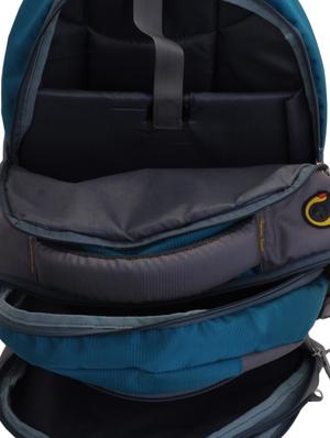 grey cotton polyester blend regular backpack - 15625774 - Standard Image - 3