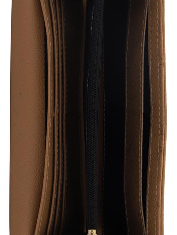 beige leatherette (pu wallet - 15625778 - Zoom Image - 3