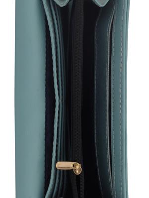 blue leatherette (pu wallet - 15625780 - Standard Image - 3