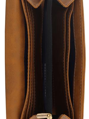 brown leatherette (pu wallet - 15625782 - Standard Image - 3
