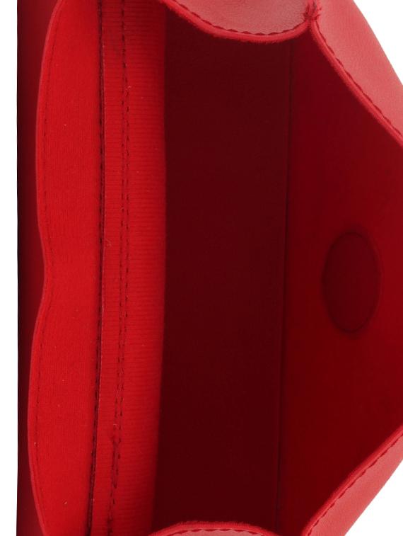 red leatherette (pu) regular sling bag - 15625792 - Zoom Image - 3