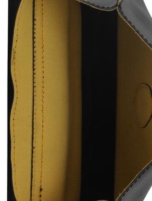 black leatherette (pu) regular sling bag - 15625794 - Standard Image - 3