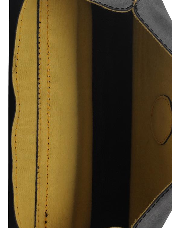 black leatherette (pu) regular sling bag - 15625794 - Zoom Image - 3