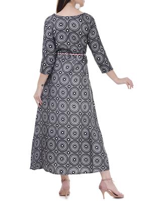 A-line kurta with tassels - 15626359 - Standard Image - 3