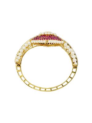 gold tone bangle bracelet - 15627161 - Standard Image - 3