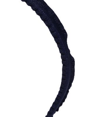 Golden Peacock Women Navy Beaded Hairband - 15628650 - Standard Image - 3