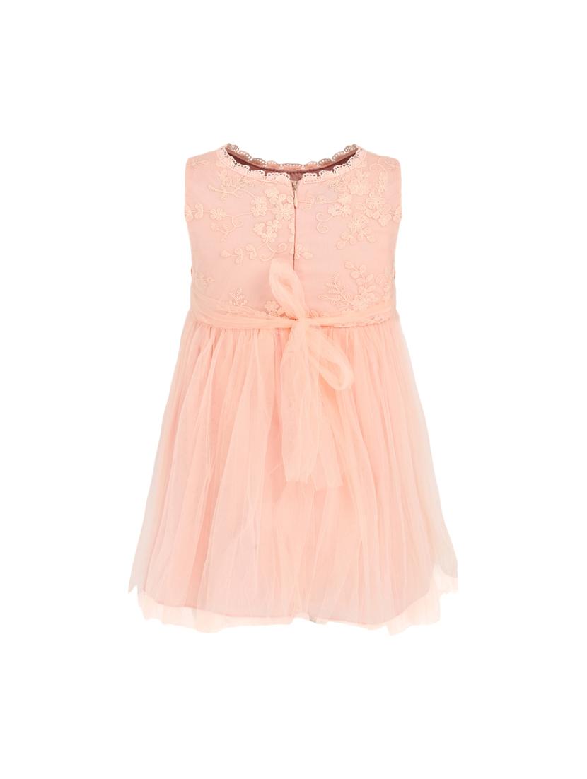 orange net frock - 15628881 - Zoom Image - 3