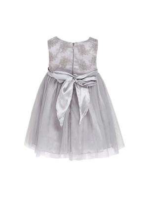 grey net frock - 15628882 - Standard Image - 3