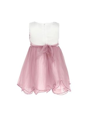 purple net frock - 15628893 - Standard Image - 3