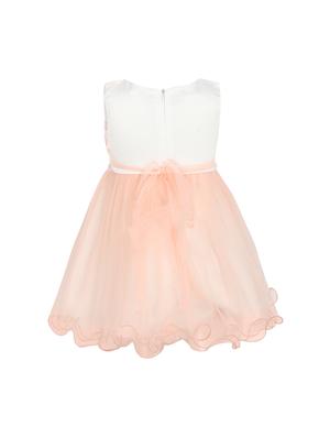 orange net frock - 15628894 - Standard Image - 3