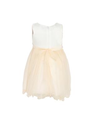 orange net frock - 15628895 - Standard Image - 3