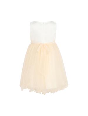 orange net frock - 15628898 - Standard Image - 3