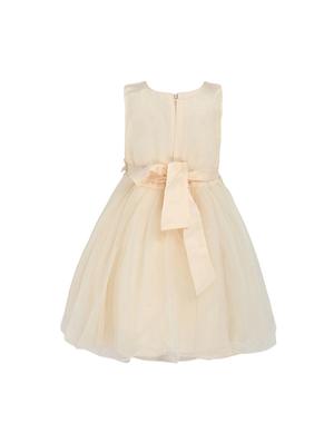 orange net frock - 15628900 - Standard Image - 3