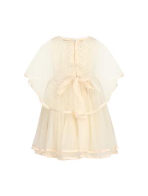 orange net frock - 15628904 - Standard Image - 3