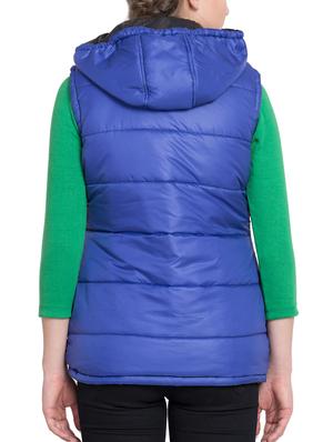 puffer hooded gilet jacket - 15629238 - Standard Image - 3