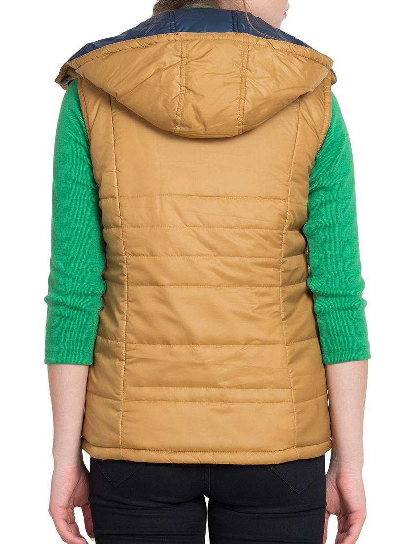 puffer hooded gilet jacket - 15629239 - Zoom Image - 3