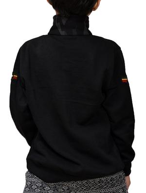 black fleece sweatshirt - 15629410 - Standard Image - 3